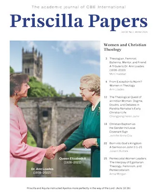 Cover of Priscilla Papers Winter 2024.