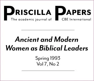 Principles of Female Ordination in the Old Testament