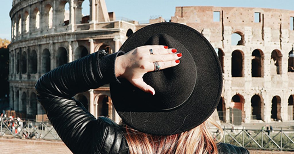 woman-in-rome