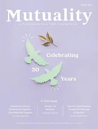 Cover of Winter 2023 issue of Mutuality