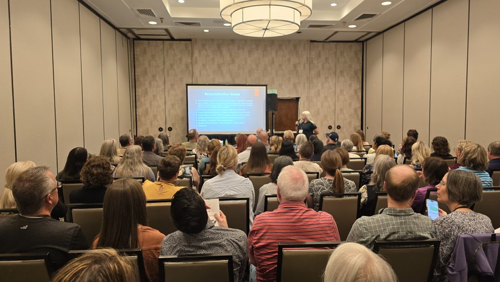Kathy Myatt speaks on Power and Authority at the 2024 CBE Denver Conference