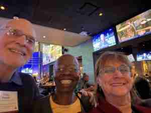 Craig and Médine Keener, and Mimi Haddad